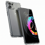 Funda Antishock Transparente Para Motorola TPU Protección de Cámaras