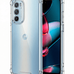 Funda Antishock Transparente Para Motorola TPU Protección de Cámaras