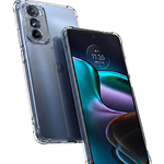 Funda Antishock Transparente Para Motorola TPU Protección de Cámaras