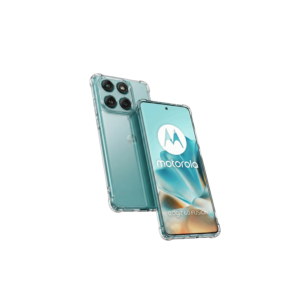 Funda Antishock Transparente Para Motorola TPU Protección de Cámaras