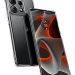 Funda Antishock Transparente Para Motorola TPU Protección de Cámaras