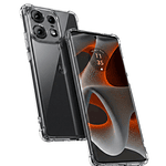 Funda Antishock Transparente Para Motorola TPU Protección de Cámaras