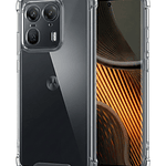 Funda Antishock Transparente Para Motorola TPU Protección de Cámaras