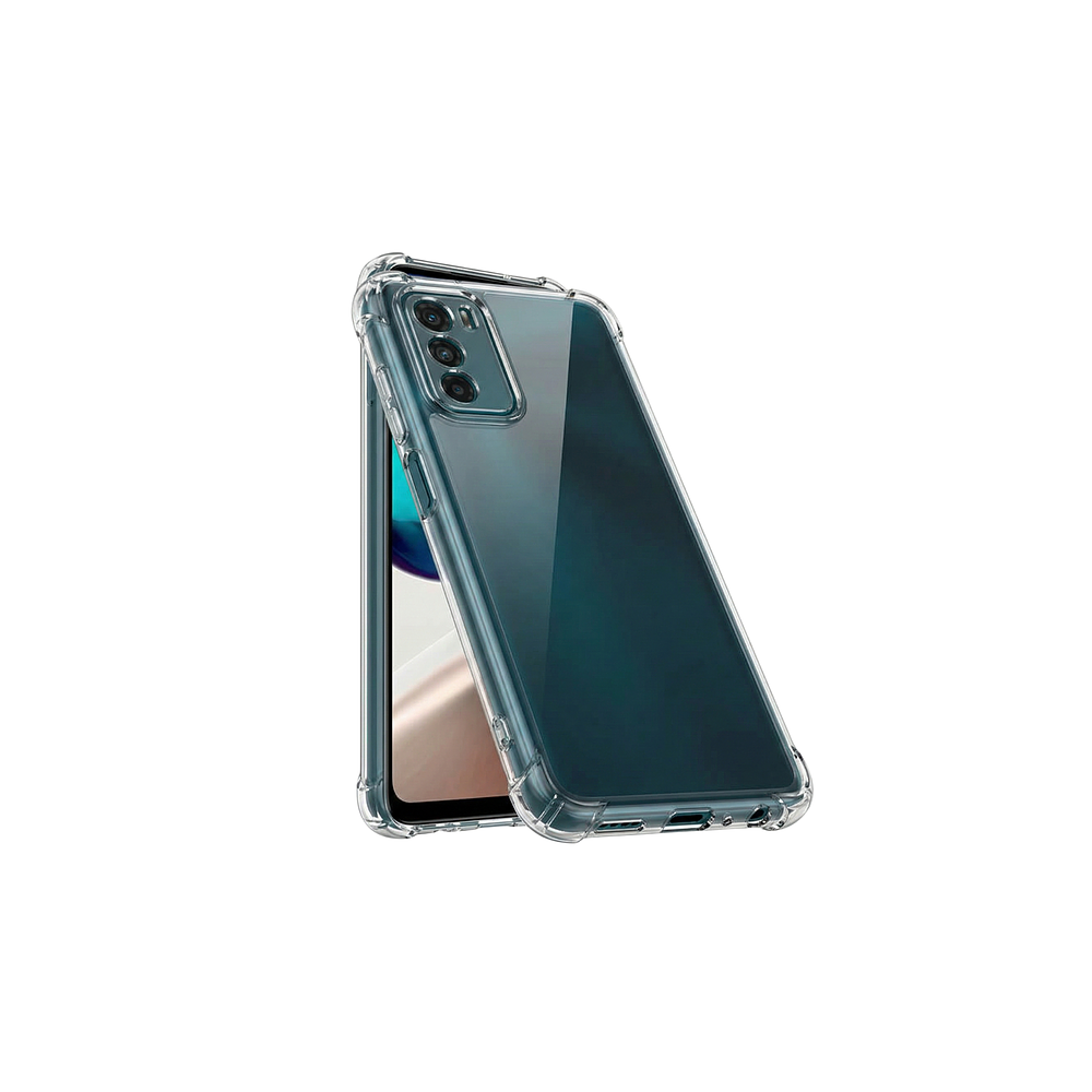 Funda Antishock Transparente Para Motorola TPU Protección de Cámaras