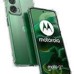 Funda Antishock Transparente Para Motorola TPU Protección de Cámaras