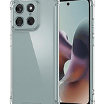 Funda Antishock Transparente Para Motorola TPU Protección de Cámaras