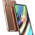 Funda Antishock Transparente Para Motorola TPU Protección de Cámaras