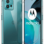 Funda Antishock Transparente Para Motorola TPU Protección de Cámaras