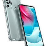 Funda Antishock Transparente Para Motorola TPU Protección de Cámaras