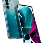 Funda Antishock Transparente Para Motorola TPU Protección de Cámaras