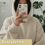 Funda para Samsung Transparente Kawaii Feliz 