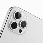Protector de Lentes con Strass para Iphone– Vidrio Templado HD