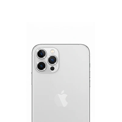 Protector de Lentes con Strass para Iphone– Vidrio Templado HD