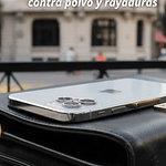 Protector de Lentes con Strass para Iphone– Vidrio Templado HD