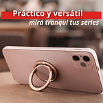 Soporte de Anillo Metálico Diseño Premium 