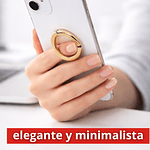 Soporte de Anillo Metálico Diseño Premium 