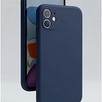 Funda Silicona Para iPhone Con Felpa