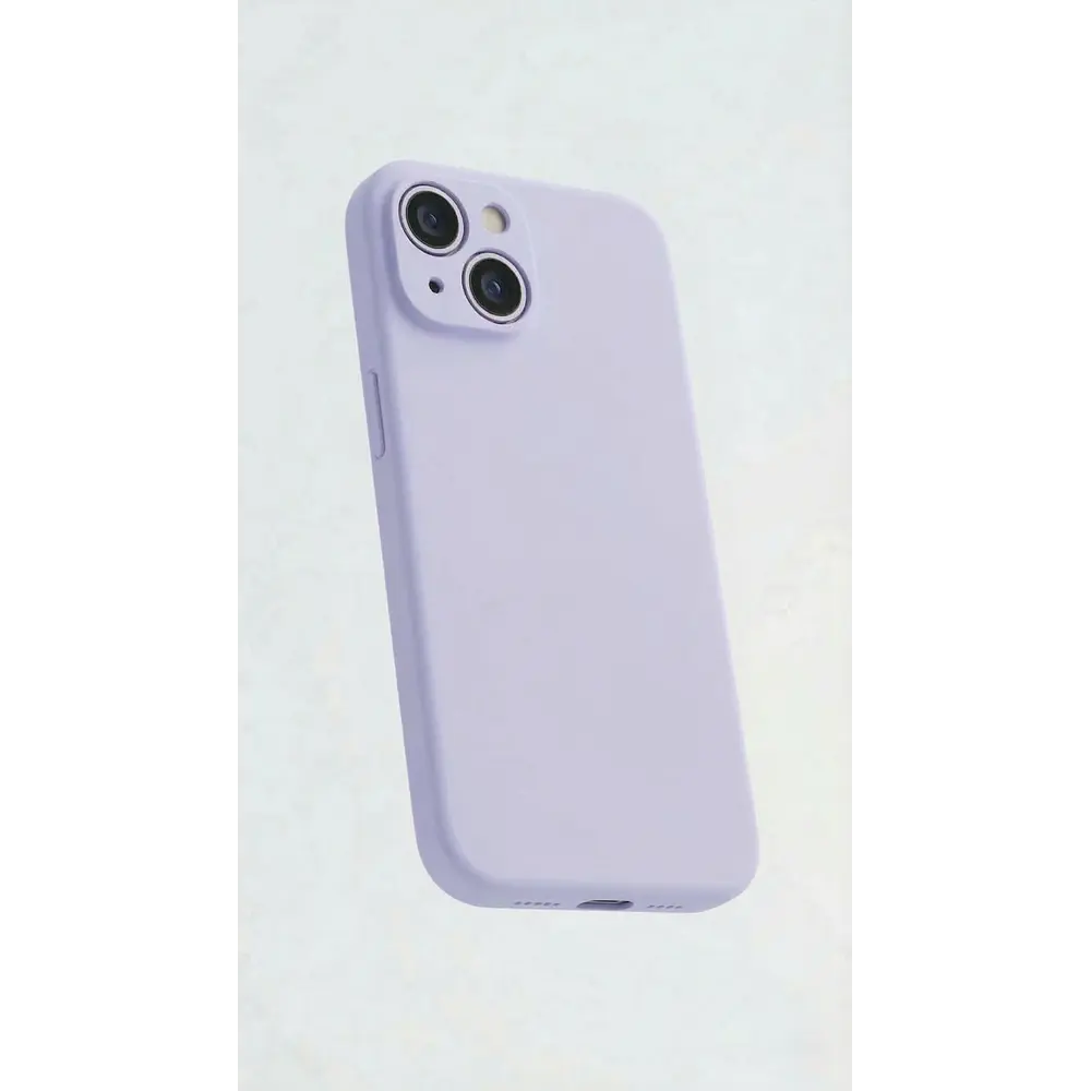 Funda Silicona Para iPhone Con Felpa