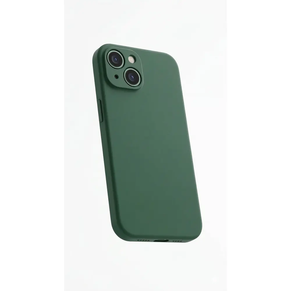Funda Silicona Para iPhone Con Felpa