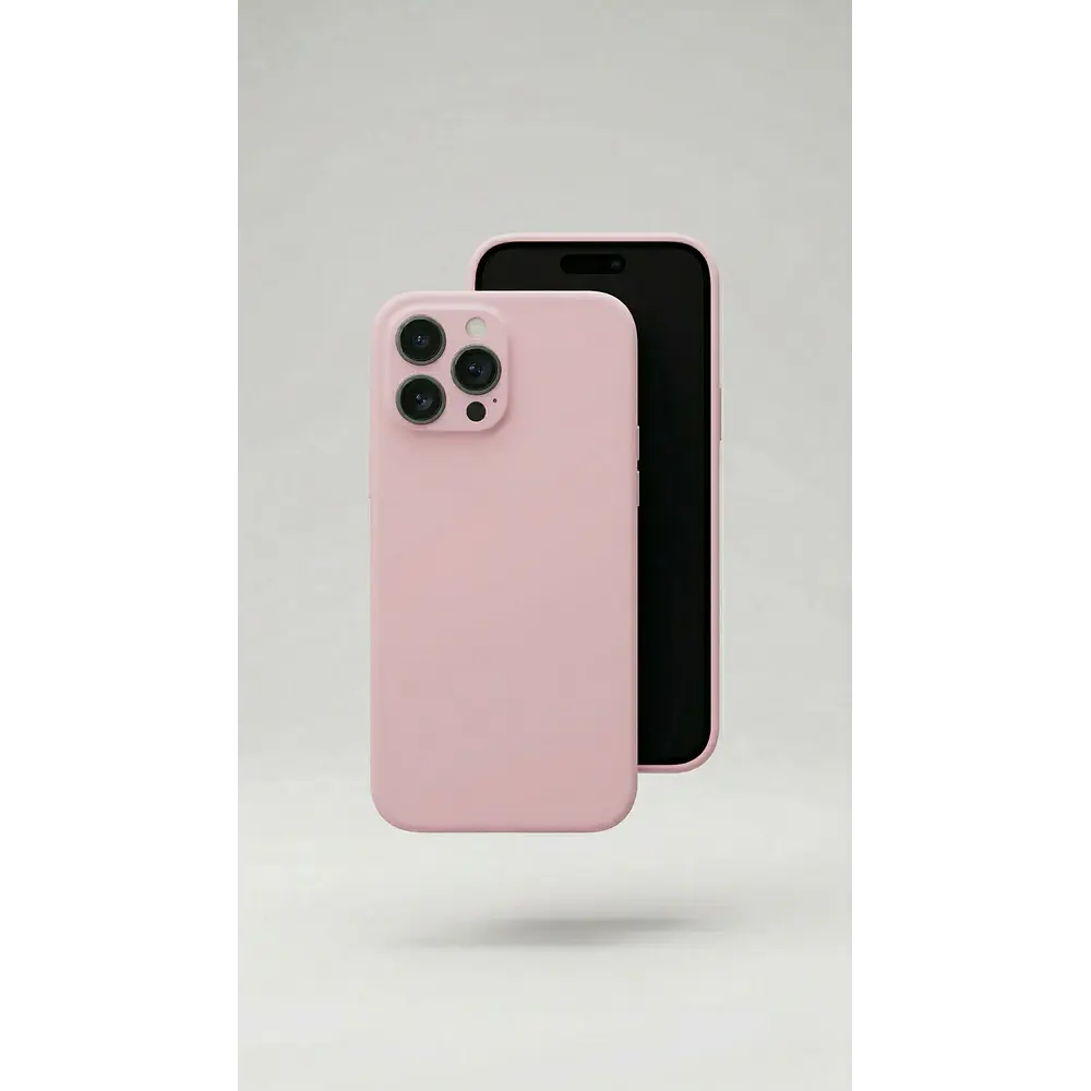 Funda Silicona Para iPhone Con Felpa