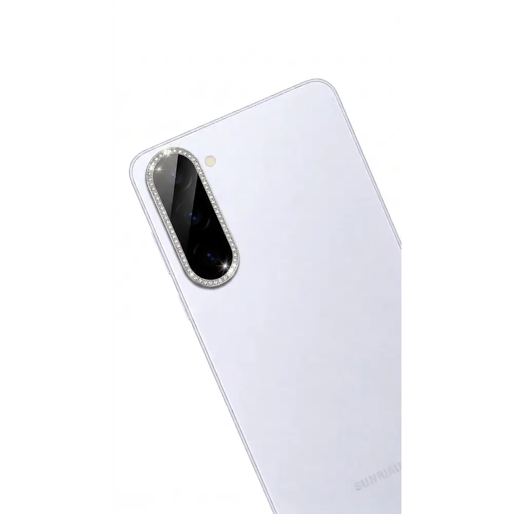 Protector de Lentes con Strass para Samsung – Vidrio Templado HD