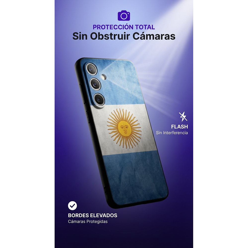 Funda para Samsung Diseños Argentina – Silicona Antigolpes