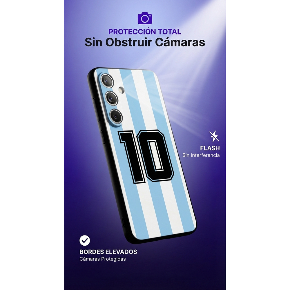 Funda para Samsung Diseños Argentina – Silicona Antigolpes