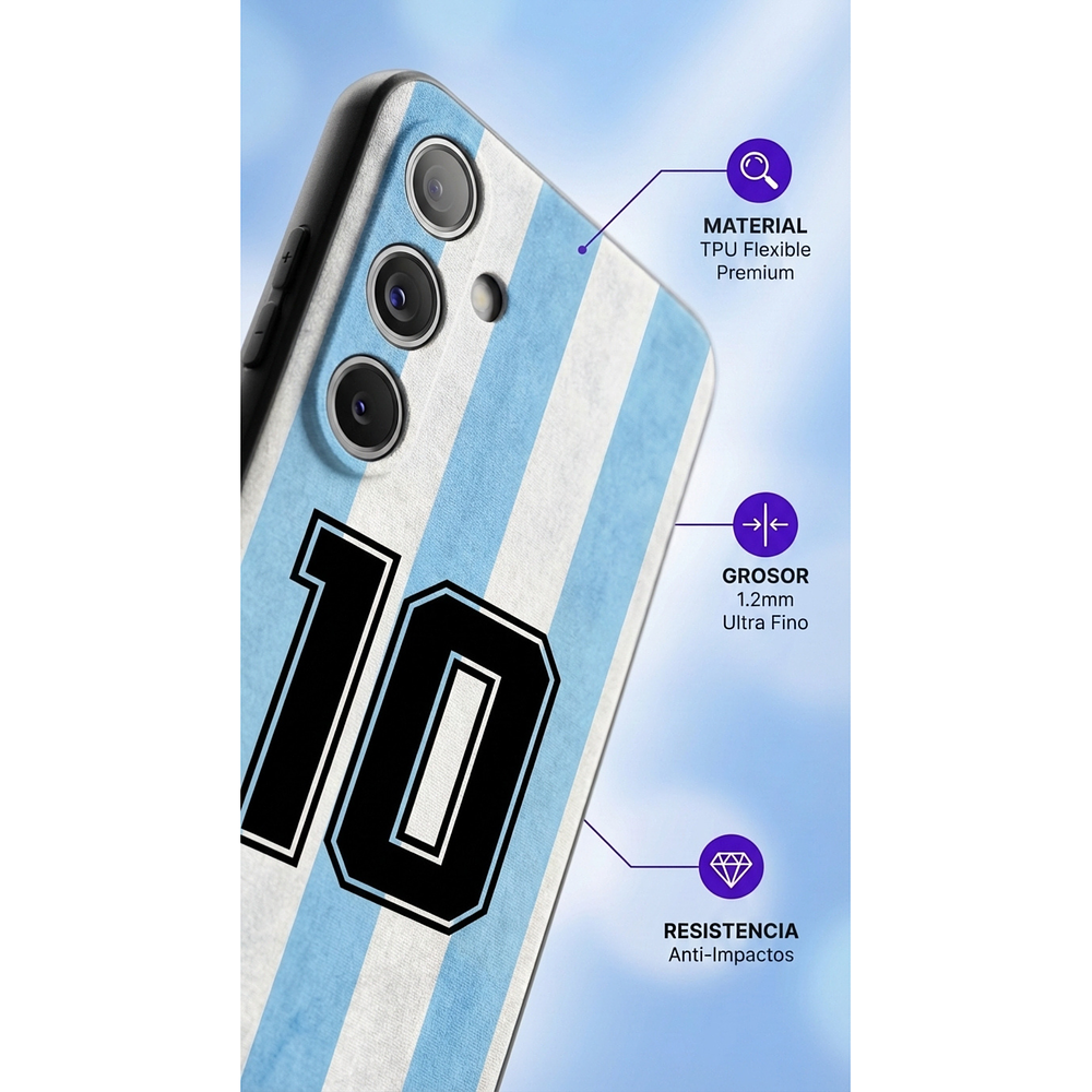 Funda para Samsung Diseños Argentina – Silicona Antigolpes