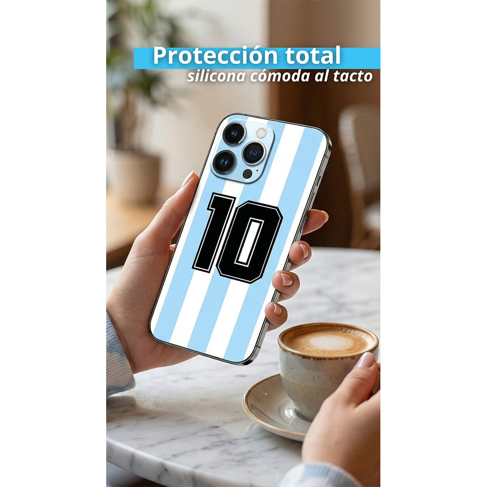 Funda para iPhone Diseños Argentina – Silicona Antigolpes