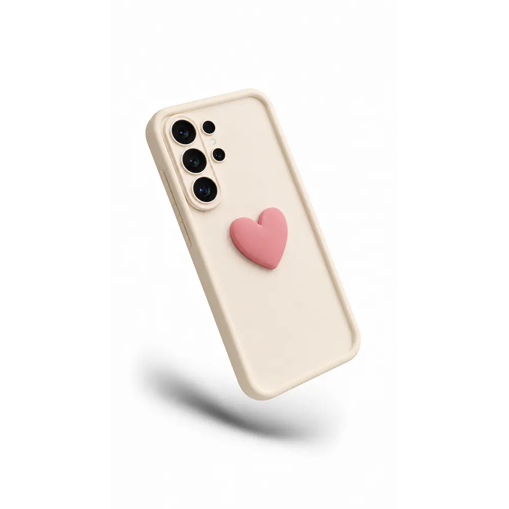 Funda para Samsung TPU Antigolpes Charm Corazón 