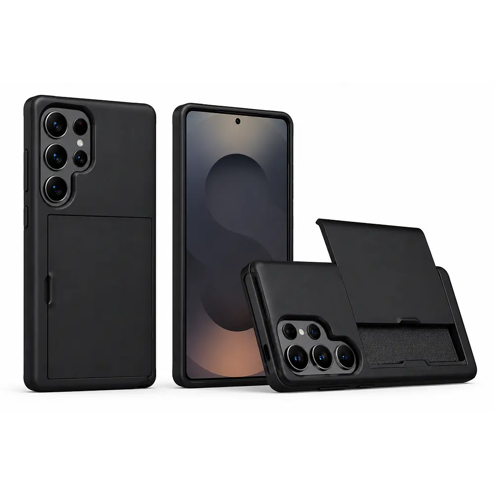 Funda Samsung con Tarjetero Oculto Antigolpes | Estilo Wallet Slim