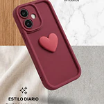 Funda para Samsung TPU Antigolpes Charm Corazón 