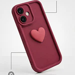 Funda para Samsung TPU Antigolpes Charm Corazón 