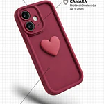 Funda para Samsung TPU Antigolpes Charm Corazón 
