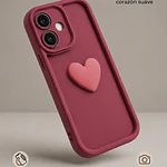 Funda para Samsung TPU Antigolpes Charm Corazón 