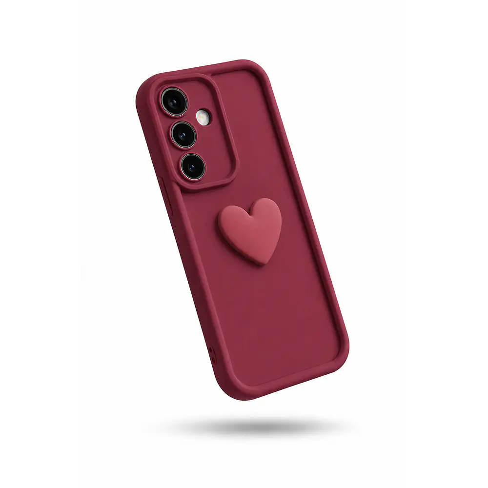 Funda para Samsung TPU Antigolpes Charm Corazón 
