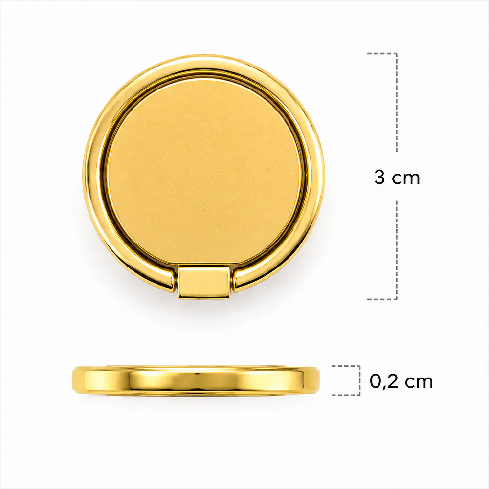 Soporte de Anillo Metálico Diseño Premium 