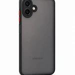 FUNDA SEMITRANSPARENTE ANTIGOLPES CON ACABADO MATE PARA SAMSUNG