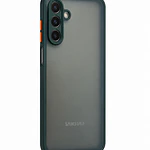 FUNDA SEMITRANSPARENTE ANTIGOLPES CON ACABADO MATE PARA SAMSUNG