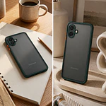 FUNDA SEMITRANSPARENTE ANTIGOLPES CON ACABADO MATE PARA SAMSUNG