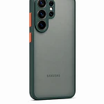 FUNDA SEMITRANSPARENTE ANTIGOLPES CON ACABADO MATE PARA SAMSUNG