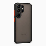 FUNDA SEMITRANSPARENTE ANTIGOLPES CON ACABADO MATE PARA SAMSUNG