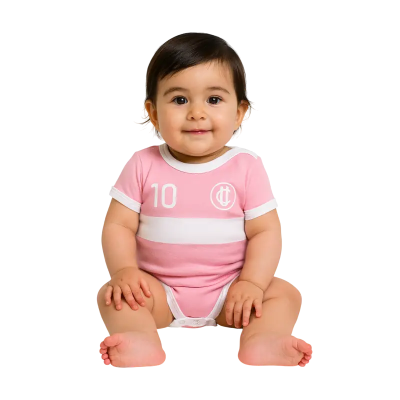 BODY VISITA ROSA MANGA CORTA UC
