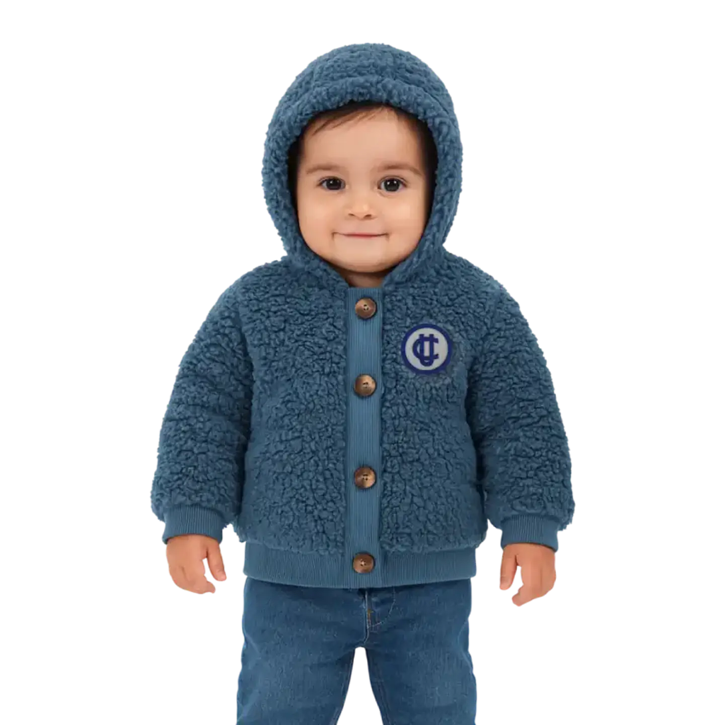 POLERÓN SHERPA AZUL UC 1
