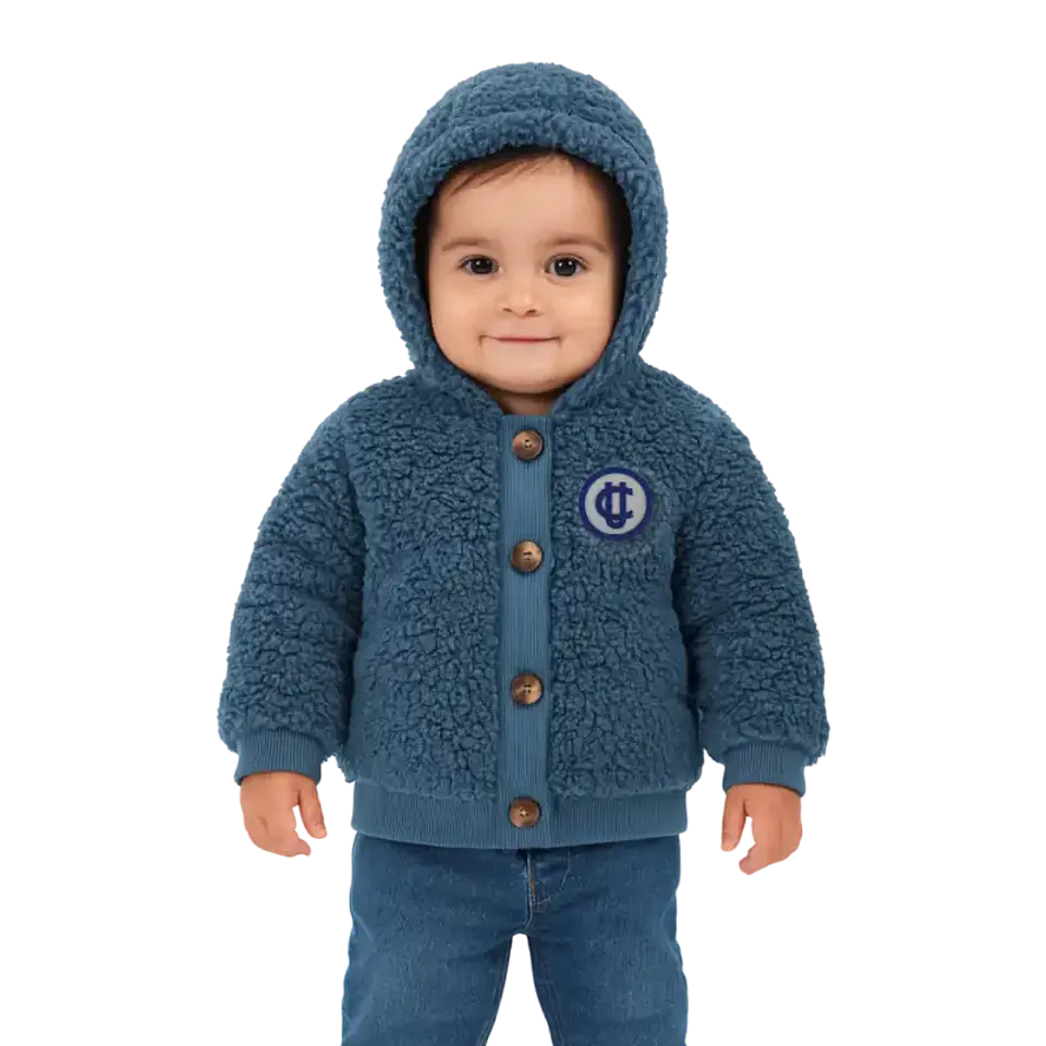 POLERÓN SHERPA AZUL UC 1
