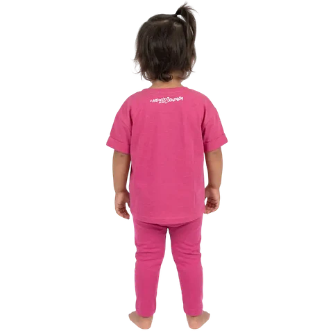 CONJUNTO POLERA + PANTALÓN ROSA UC
