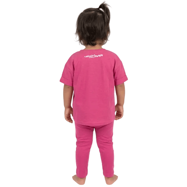 CONJUNTO POLERA + PANTALÓN ROSA UC