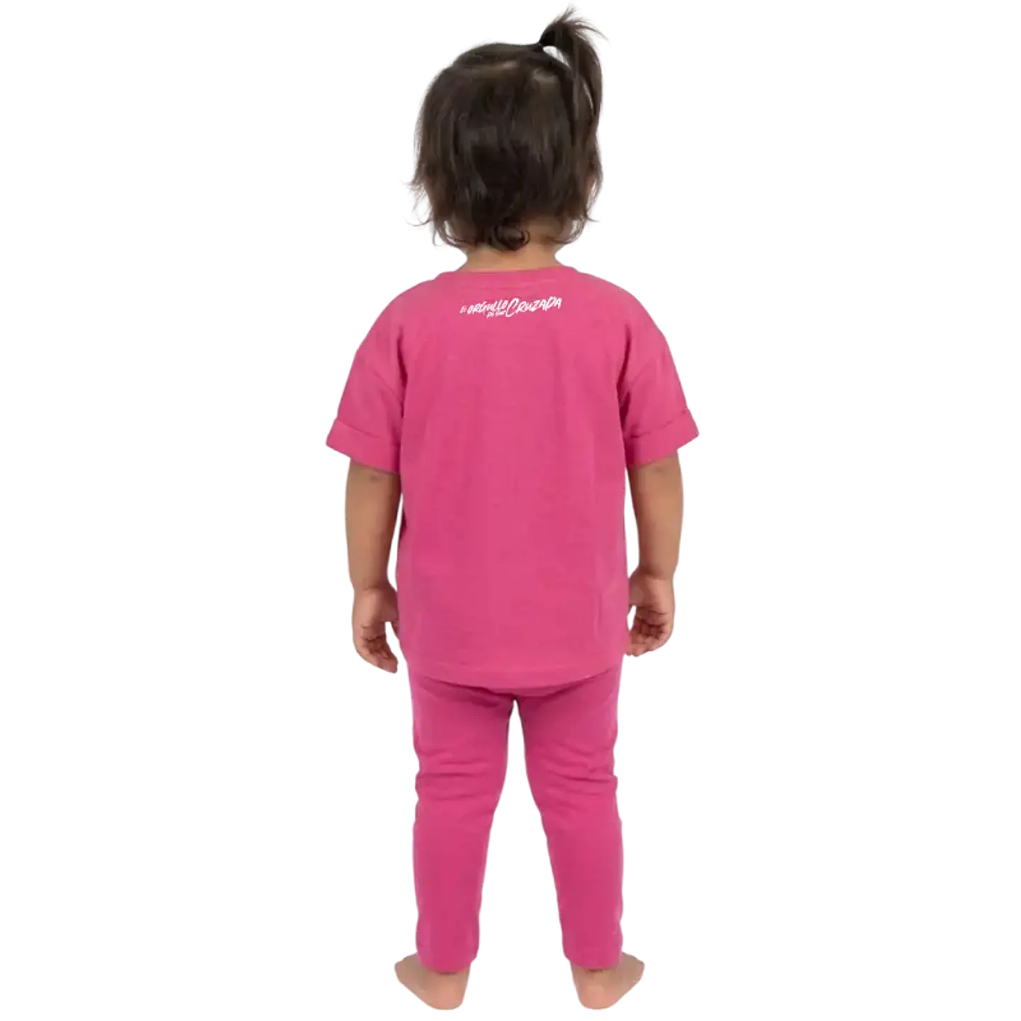 CONJUNTO POLERA + PANTALÓN ROSA UC 2