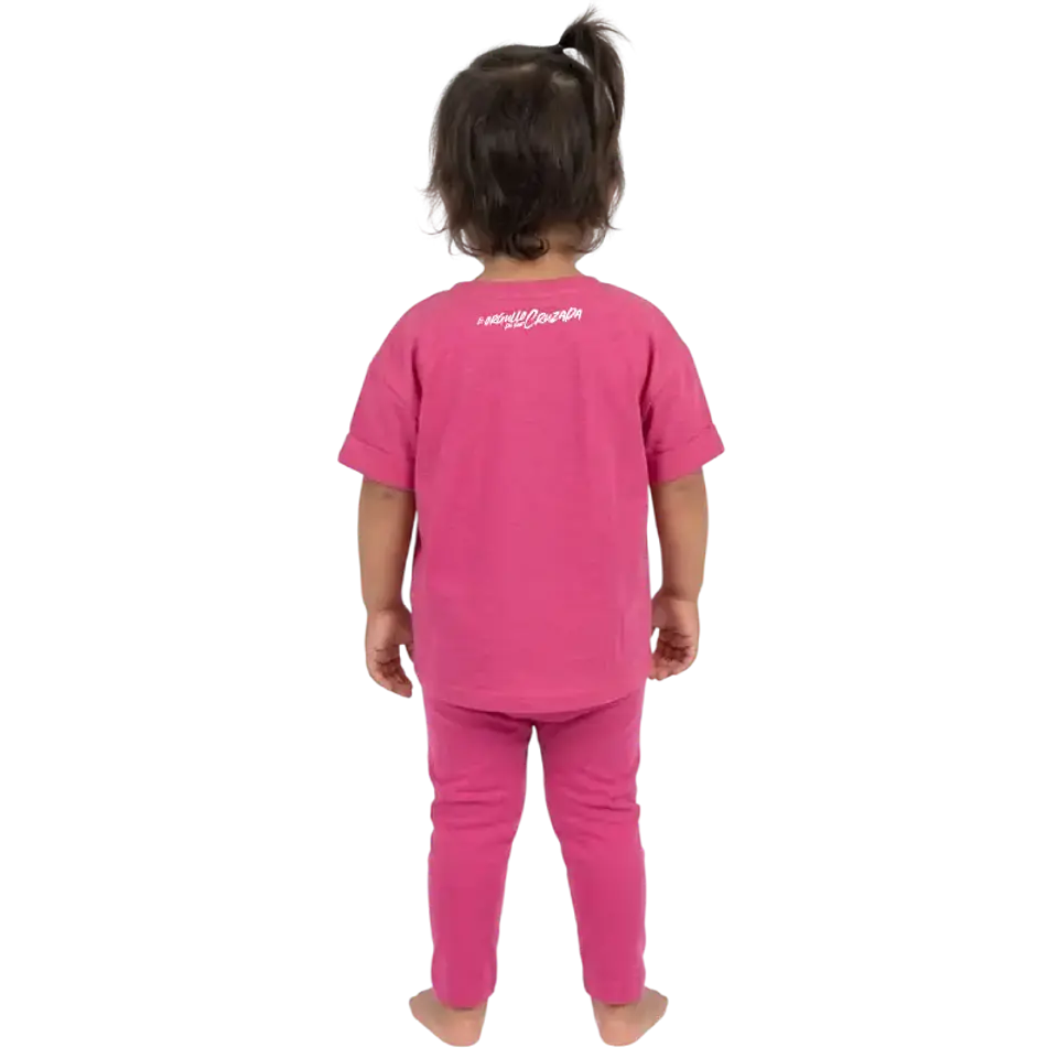 CONJUNTO POLERA + PANTALÓN ROSA UC 2