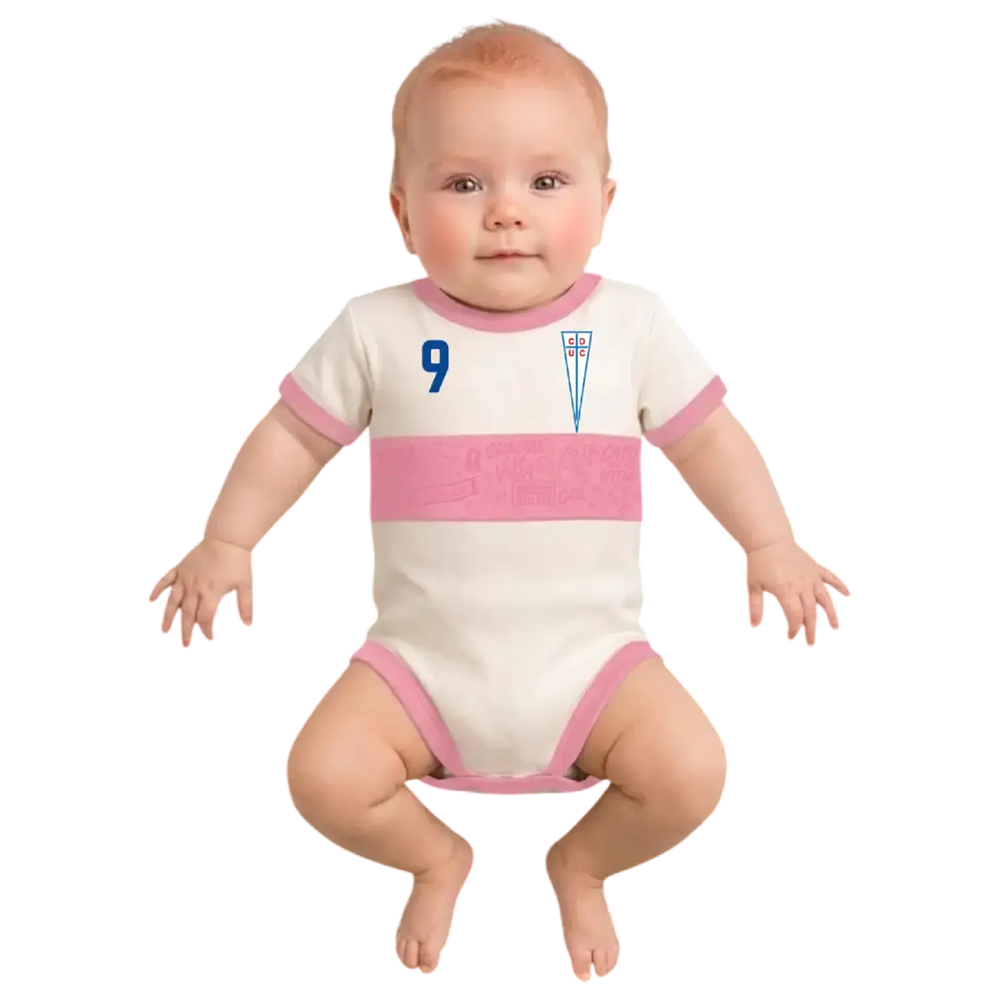 BODY ROSA MANGA CORTA UC 1